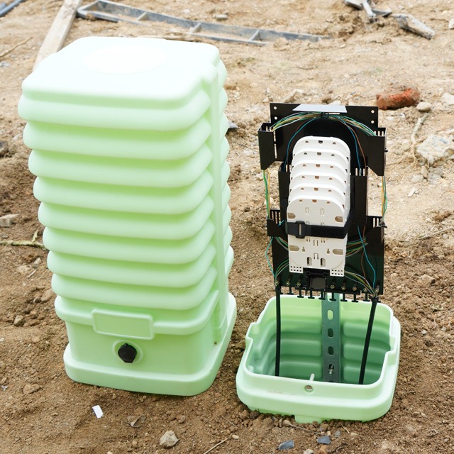 Install Fiber Pedestal Properly Allows More PON Drop Connectivity